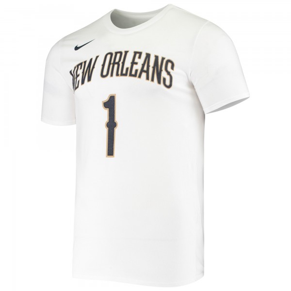 Футболка Zion Williamson New Orleans Pelicans Nike Performance - White
