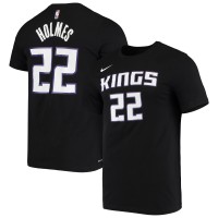 Футболка Richaun Holmes Sacramento Kings Nike Performance - Black