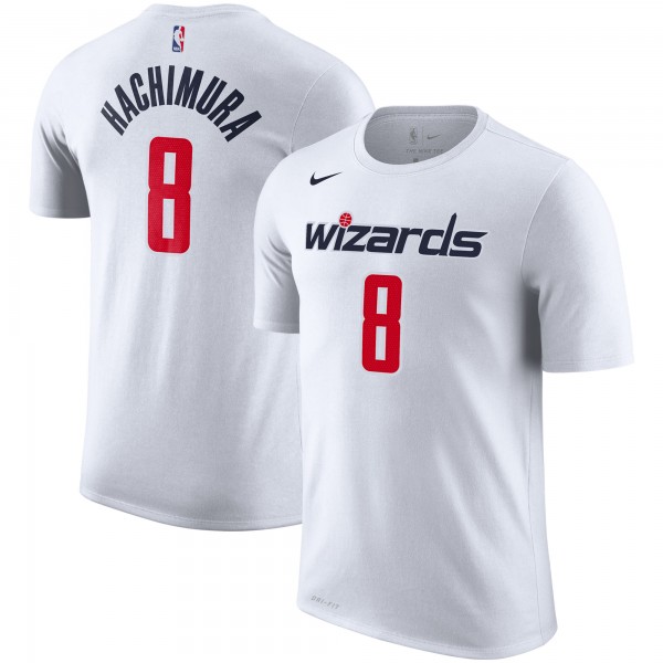 Футболка Rui Hachimura Washington Wizards Nike Performance - White