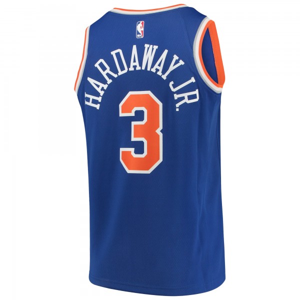 Детская игровая майка Tim Hardaway Jr. New York Knicks Nike 2020/21 Swingman - Icon Edition - Blue - баскетбольная джерси NBA