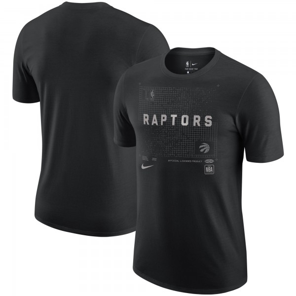 Футболка Toronto Raptors Nike Courtside Chrome - Black