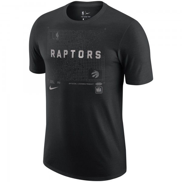 Футболка Toronto Raptors Nike Courtside Chrome - Black