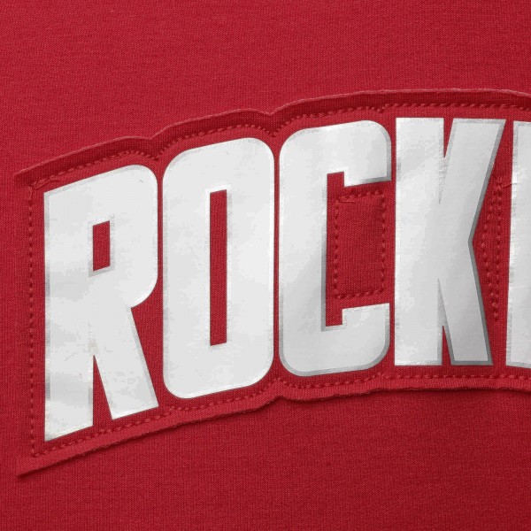 Толстовка с капюшоном Houston Rockets Linear Logo Comfy Colorblock - Red/Black - фирменная одежда NBA