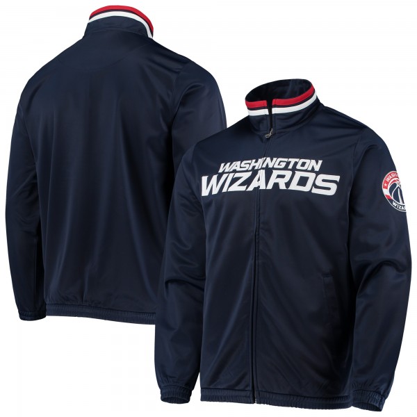 Куртка на молнии Washington Wizards G-III Sports by Carl Banks Dual Threat Tricot - Navy