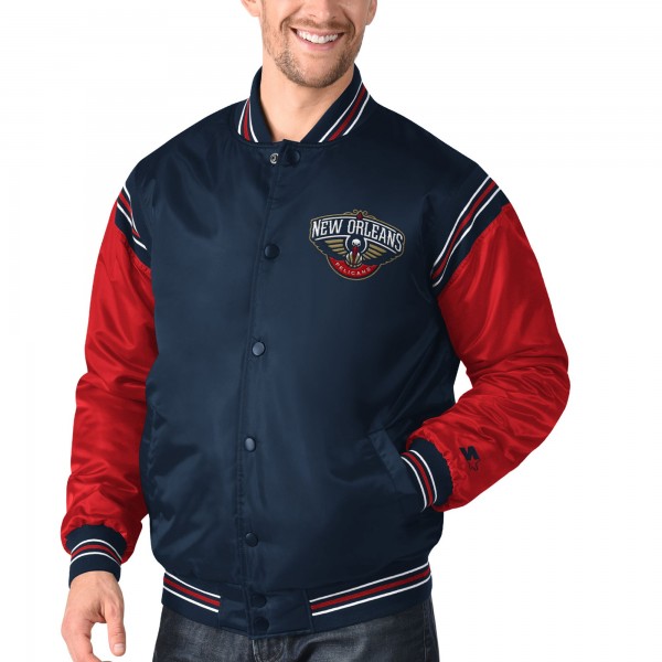 Куртка New Orleans Pelicans Starter The Enforcer - Navy/Red