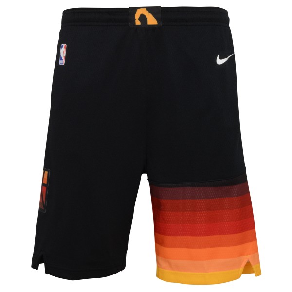 Детские шорты Utah Jazz Nike 2021/22 City Edition Swingman - Black - атрибутика NBA
