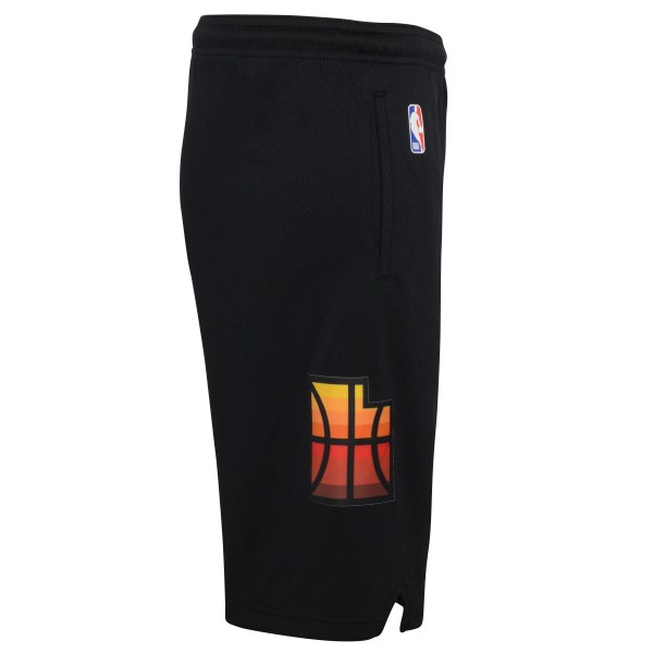 Детские шорты Utah Jazz Nike 2021/22 City Edition Swingman - Black - атрибутика NBA