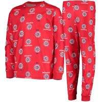 Детская пижама LA Clippers Allover Print - Red