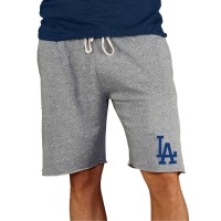 Los Angeles Dodgers Concepts Sport Gray Mainstream Terry Shorts