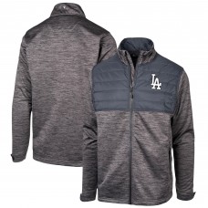 Кофта на молнии Los Angeles Dodgers Levelwear Beta - Charcoal