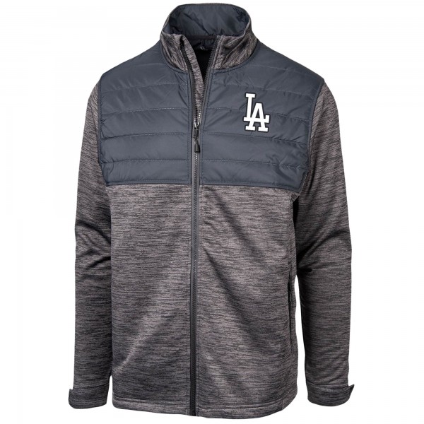 Кофта на молнии Los Angeles Dodgers Levelwear Beta - Charcoal