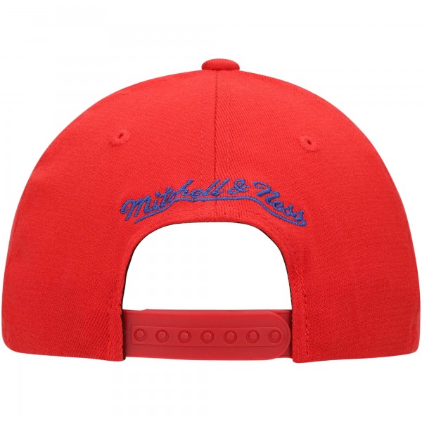 Бейсболка LA Clippers Mitchell & Ness Ground Stretch - Red - официальный мерч NBA