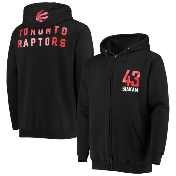 Толстовка на молнии Pascal Siakam Toronto Raptors - Black - фирменная одежда NBA