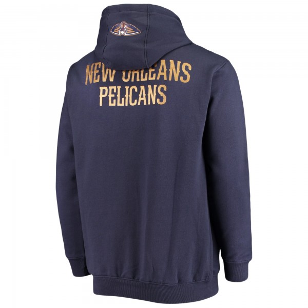 Толстовка на молнии Zion Williamson New Orleans Pelicans - Navy - фирменная одежда NBA