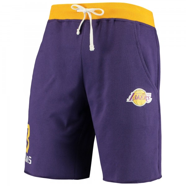 Шорты Anthony Davis Los Angeles Lakers - Purple - спортивная одежда НБА