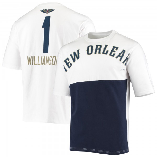 Футболка Zion Williamson New Orleans Pelicans Yoke - White
