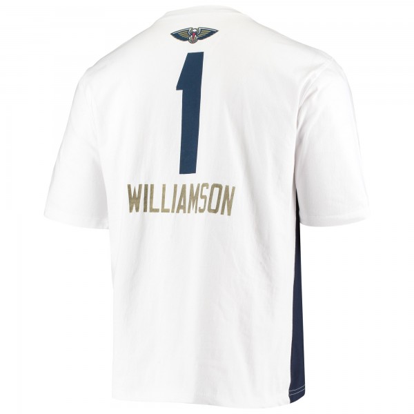 Футболка Zion Williamson New Orleans Pelicans Yoke - White