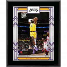 Los Angeles Lakers Lebron James Fanatics Authentic 10.5 x 13 Sublimated Player Plaque