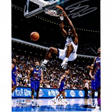 Autographed Orlando Magic Shaquille ONeal Fanatics Authentic 8 x 10 Dunk vs. Toronto Raptors