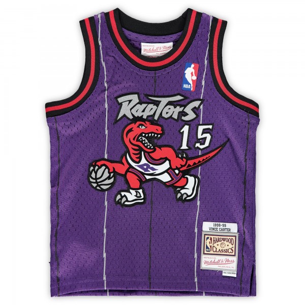 Малышам Toronto Raptors Vince Carter Mitchell & Ness Purple 1998/99 Hardwood Classics Retired Player Jersey