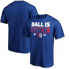 Philadelphia 76ers Royal Ball Is Back T-Shirt