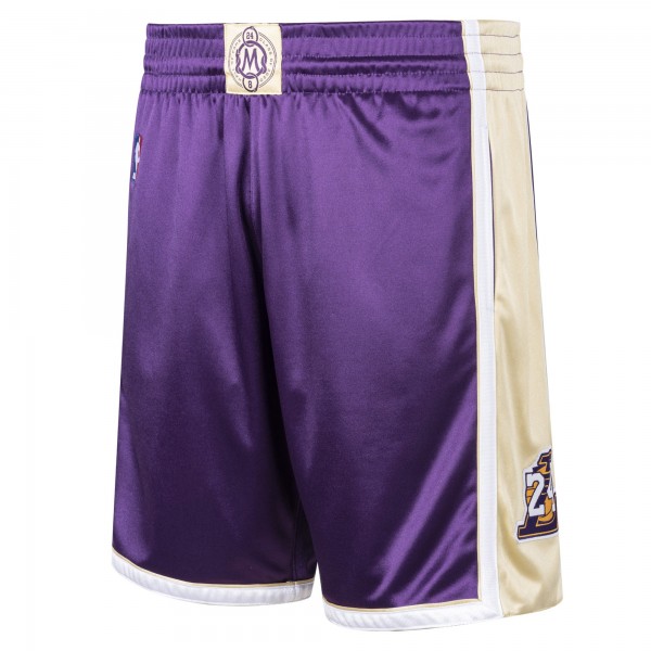 Шорты Kobe Bryant Los Angeles Lakers Mitchell & Ness Hall of Fame Class of 2020 Authentic Hardwood Classics - Purple - спортивная одежда НБА