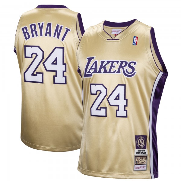 Игровая форма  Kobe Bryant Los Angeles Lakers Mitchell & Ness Hall of Fame Class of 2020 #24 Authentic Hardwood Classics - Gold