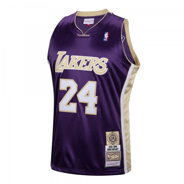 Игровая джерси Kobe Bryant Los Angeles Lakers Mitchell & Ness Hall of Fame Class of 2020 #24 Authentic Hardwood Classics - Purple