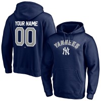 Толстовка New York Yankees Navy Personalized Winning Streak Name & Number