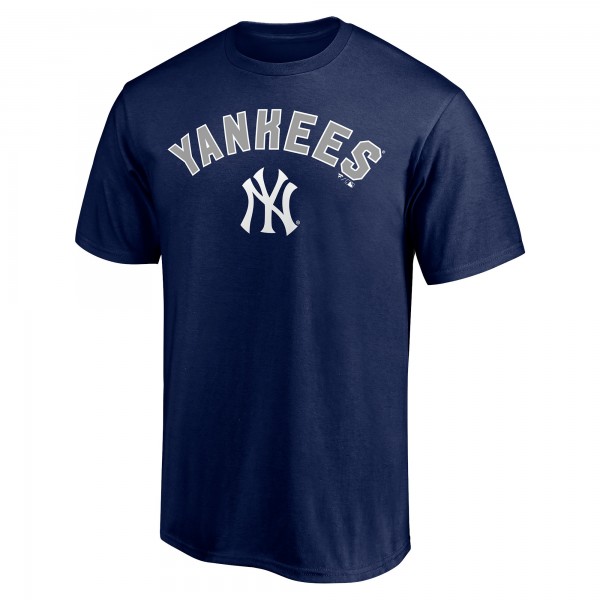 New York Yankees Navy Personalized Team Winning Streak Name & Number T-Shirt