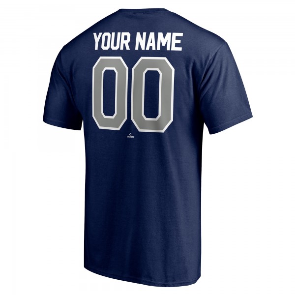 New York Yankees Navy Personalized Team Winning Streak Name & Number T-Shirt