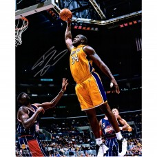 Autographed Los Angeles Lakers Shaquille ONeal Fanatics Authentic 16 x 20 Dunk vs. Houston Rockets Photograph