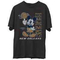 Футболка New Orleans Pelicans Junk Food Disney Vintage Mickey Baller - Black