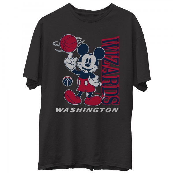 Футболка Washington Wizards Junk Food Disney Vintage Mickey Baller - Black