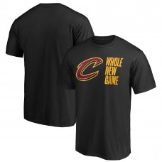 Cleveland Cavaliers Black Whole New Game Team T-Shirt