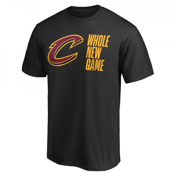 Cleveland Cavaliers Black Whole New Game Team T-Shirt