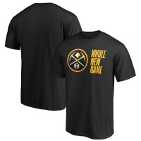 Denver Nuggets Black Whole New Game Team T-Shirt