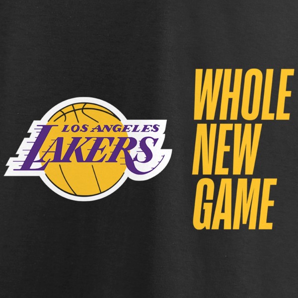 Футболка Los Angeles Lakers Whole New Game Team - Black