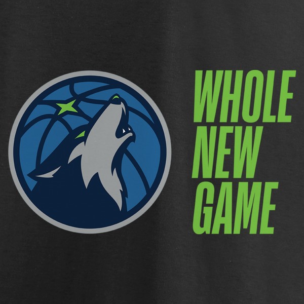 Футболка Minnesota Timberwolves Whole New Game Team - Black