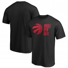 Toronto Raptors Black Whole New Game Team T-Shirt