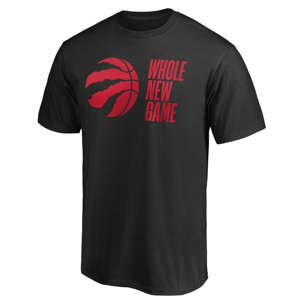 Toronto Raptors Black Whole New Game Team T-Shirt
