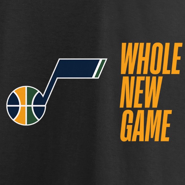 Футболка Utah Jazz Whole New Game - Black