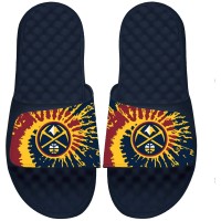 Шлепки Denver Nuggets ISlide Tie Dye - Navy
