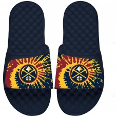 Шлепки Denver Nuggets ISlide Tie Dye - Navy