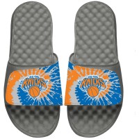 Шлепки New York Knicks ISlide Tie Dye - Gray