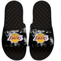 Детские шлепки Los Angeles Lakers ISlide Acid Wash - Black