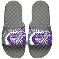Детские шлепки Sacramento Kings ISlide Tie Dye - Gray