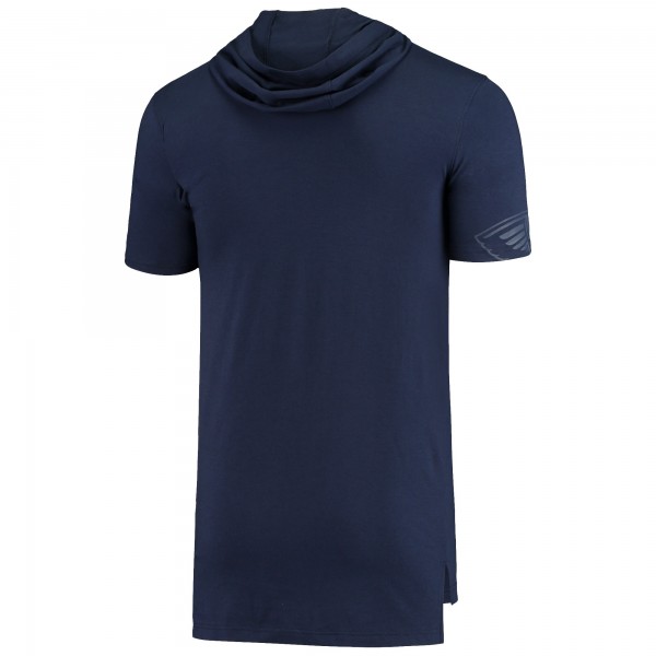 Футболка New Orleans Pelicans Under Armour Combine Baseline Longline - Navy