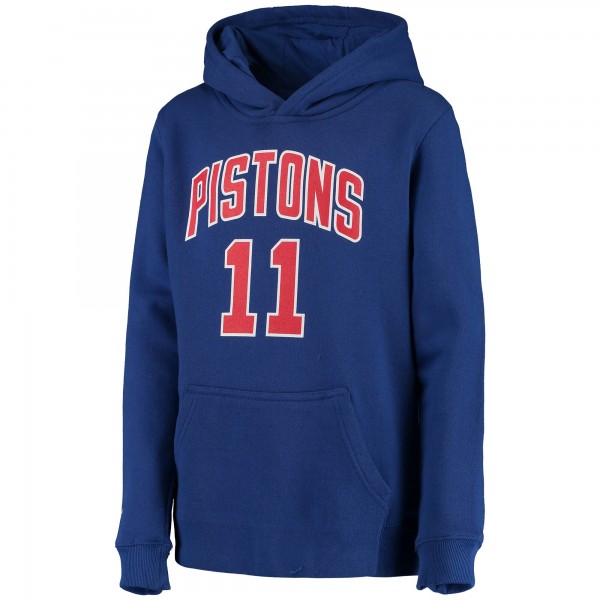 Детская толстовка Isiah Thomas Detroit Pistons Mitchell & Ness Hardwood Classics - Blue