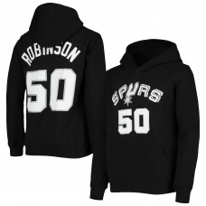 Детская толстовка David Robinson San Antonio Spurs Mitchell & Ness Hardwood Classics - Black